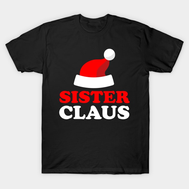 Sister Claus Logo Design T-Shirt by JDawnInk